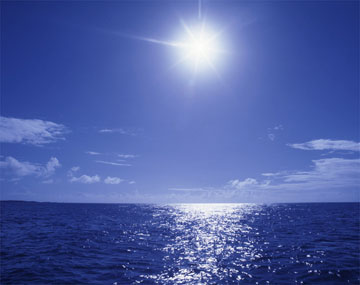 パステル画 「太陽と海」 夕陽と海 012」パステル画の描き方 | パステル画制作日記 - 楽天