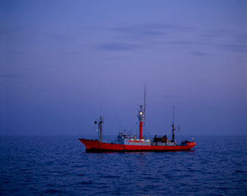 LIGHTHOUSE SHIP, NORTH SEA